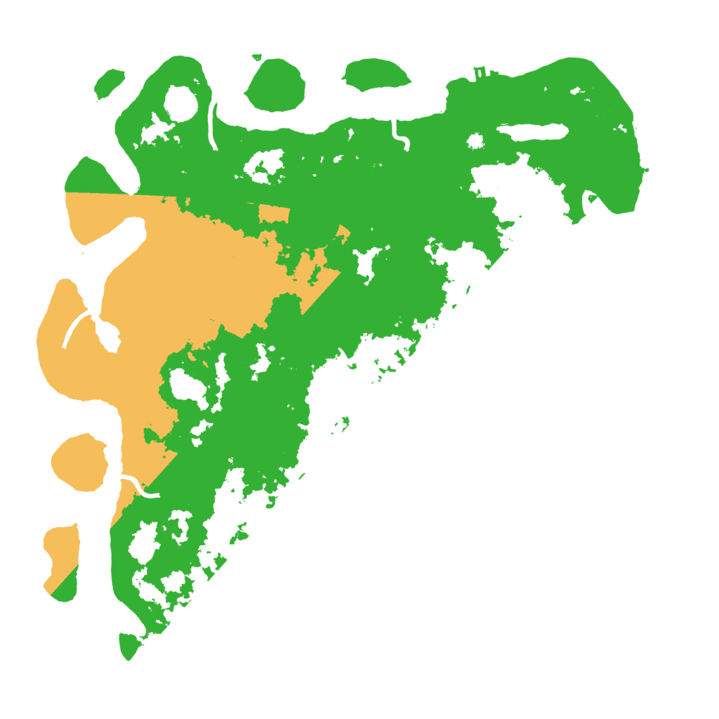 Biome Rust Map: Procedural Map, Size: 4000, Seed: 1642138958