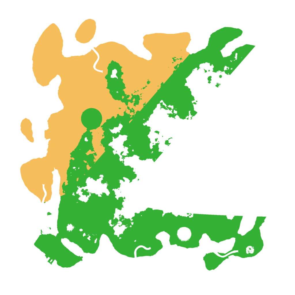 Biome Rust Map: Procedural Map, Size: 3700, Seed: 1014258118