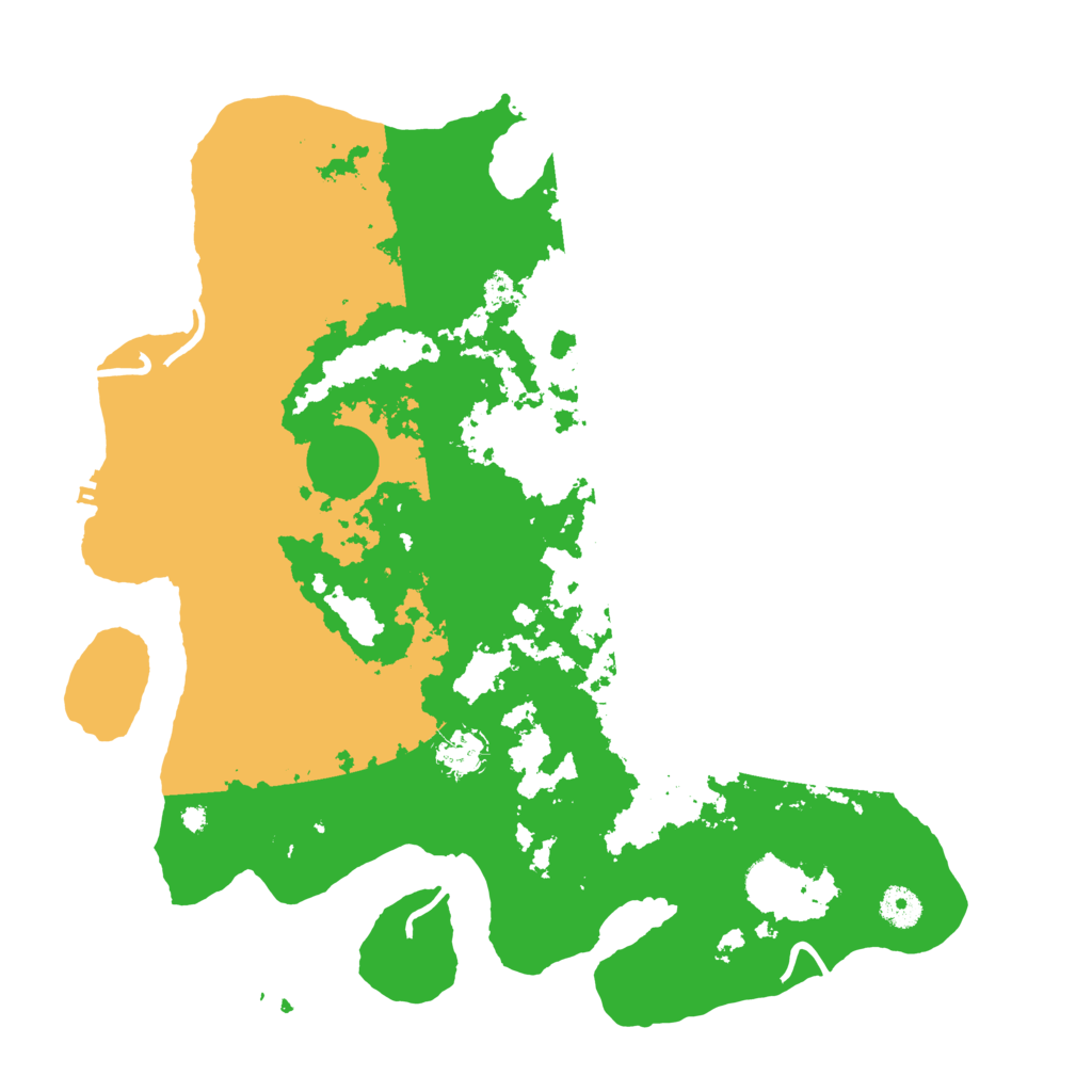 Biome Rust Map: Procedural Map, Size: 4000, Seed: 871029