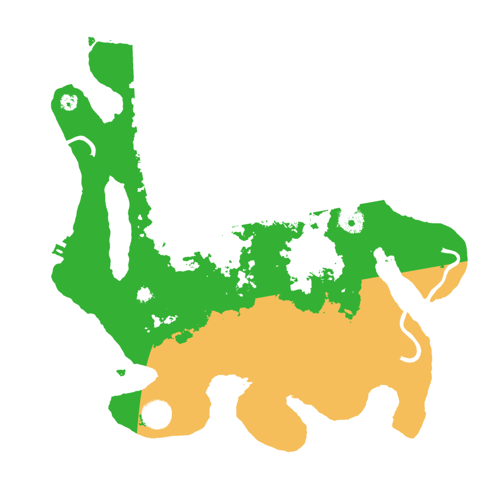 Biome Rust Map: Procedural Map, Size: 3000, Seed: 802032