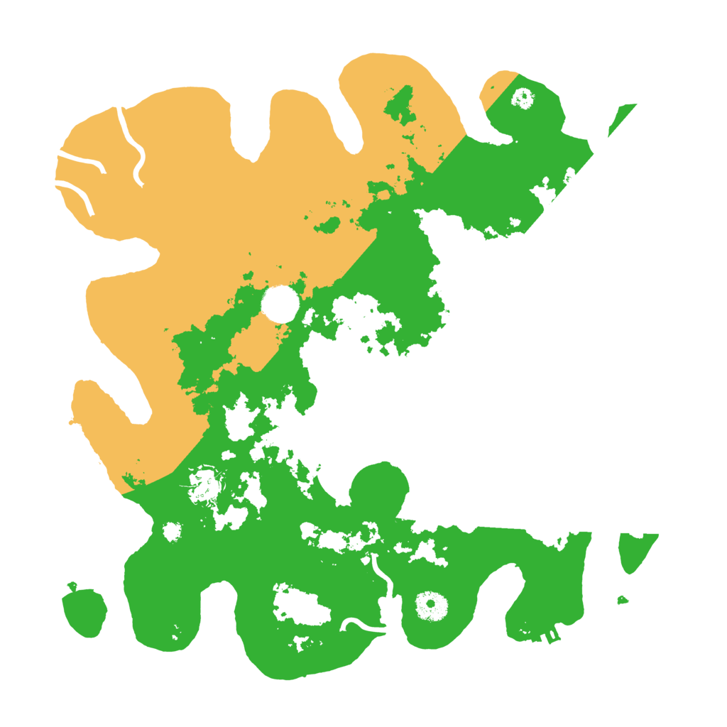 Biome Rust Map: Procedural Map, Size: 3500, Seed: 1540508259