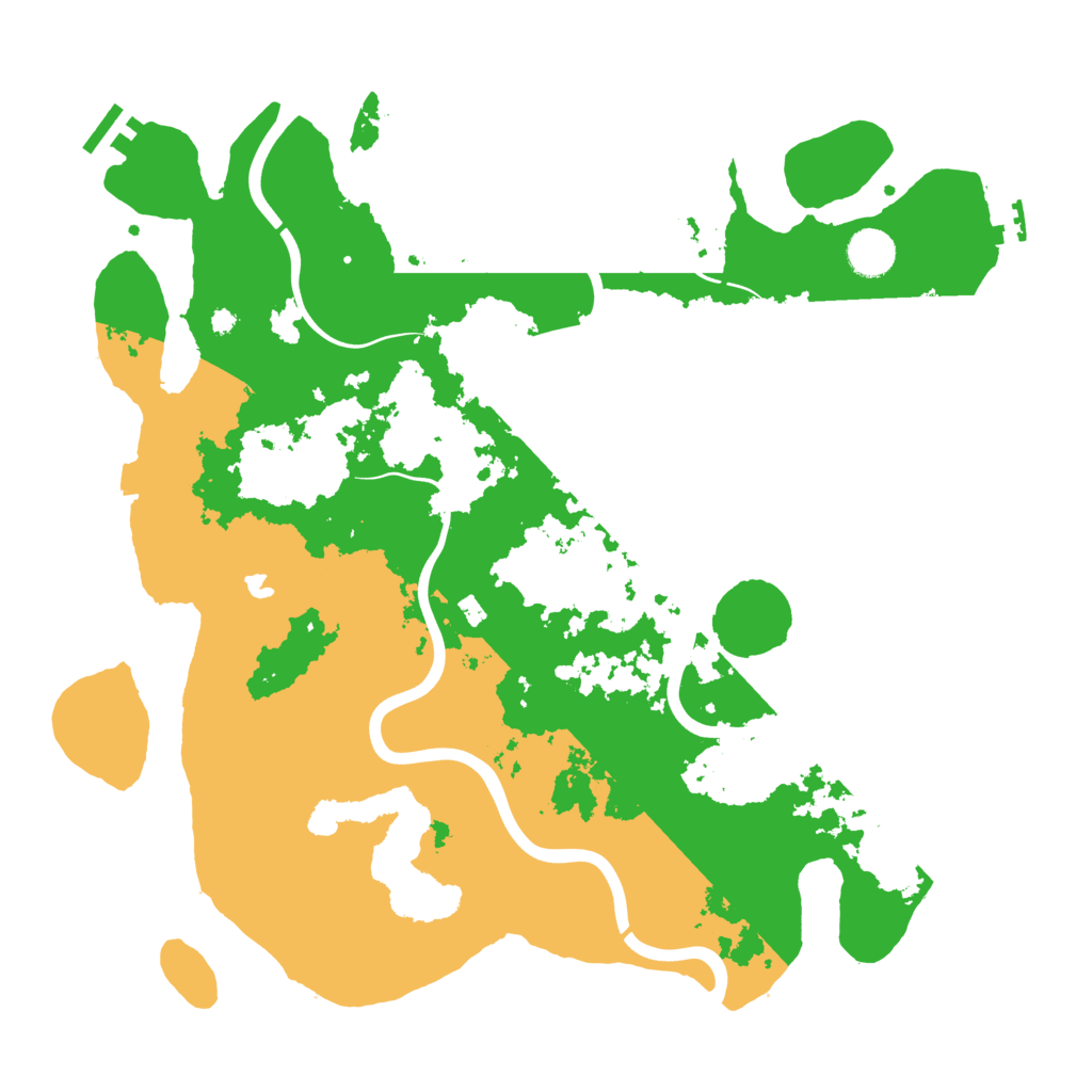 Biome Rust Map: Procedural Map, Size: 4000, Seed: 699847