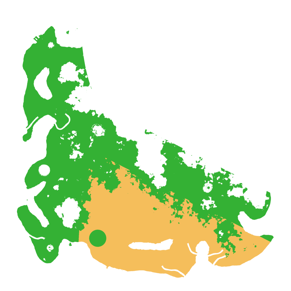 Biome Rust Map: Procedural Map, Size: 4500, Seed: 1573783912