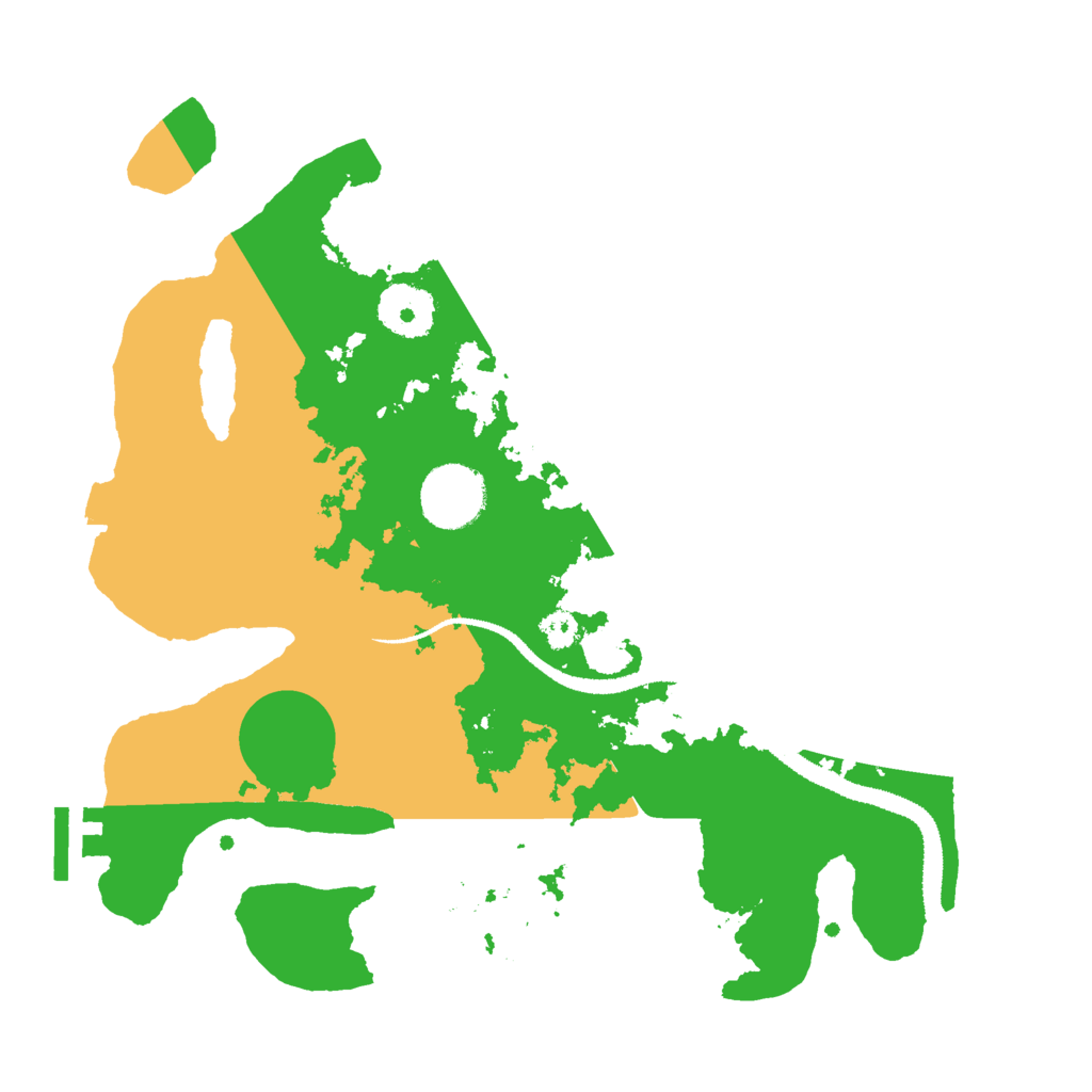 Biome Rust Map: Procedural Map, Size: 3000, Seed: 540381762