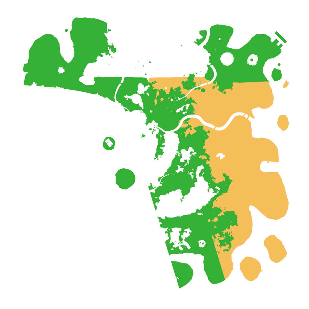Biome Rust Map: Procedural Map, Size: 4250, Seed: 826596736