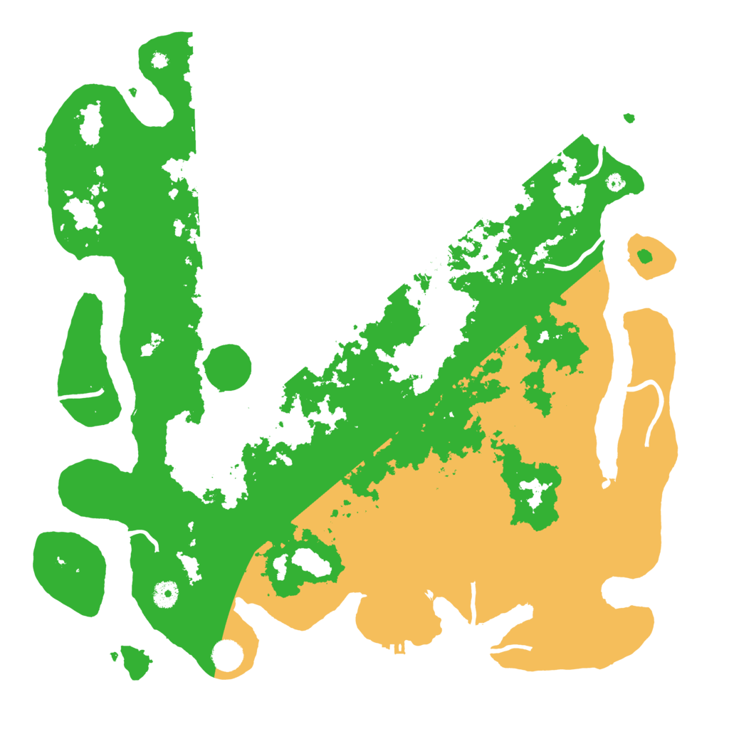 Biome Rust Map: Procedural Map, Size: 4169, Seed: 5822