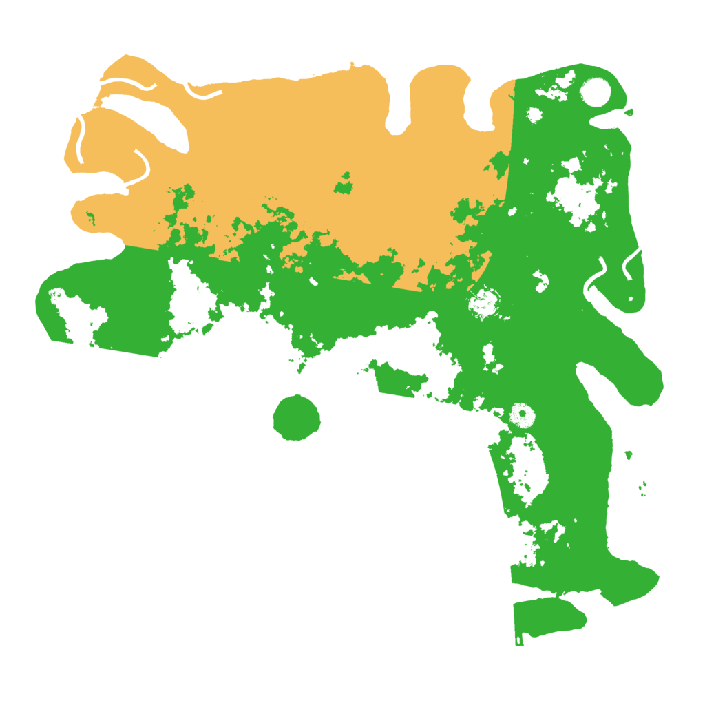 Biome Rust Map: Procedural Map, Size: 4250, Seed: 1887752856