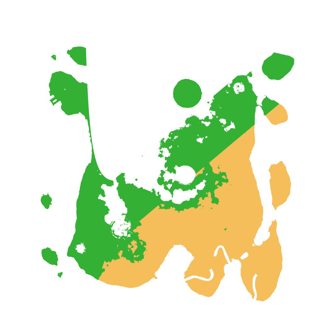 Biome Rust Map: Procedural Map, Size: 3000, Seed: 82889029