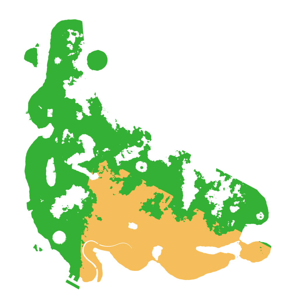 Biome Rust Map: Procedural Map, Size: 4000, Seed: 20169