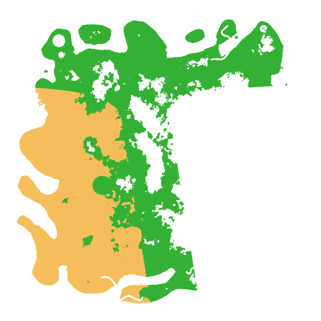 Biome Rust Map: Procedural Map, Size: 4500, Seed: 1995518