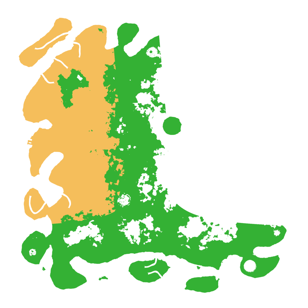 Biome Rust Map: Procedural Map, Size: 4500, Seed: 1000215085