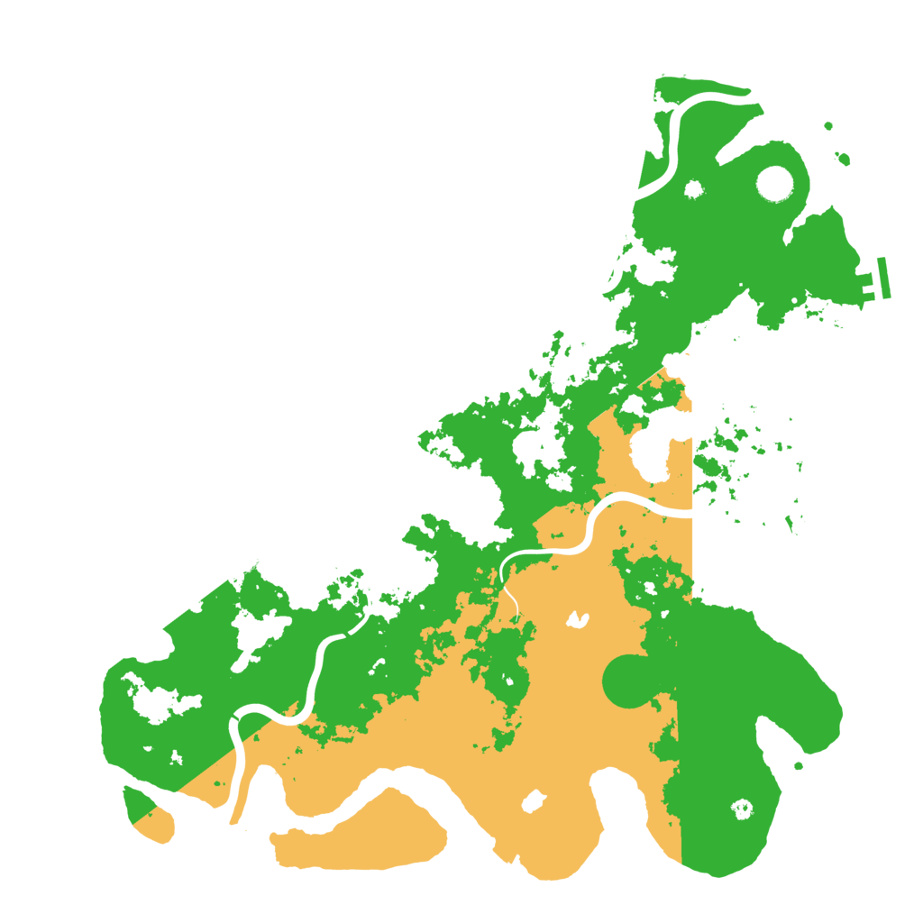 Biome Rust Map: Procedural Map, Size: 4500, Seed: 1390181720