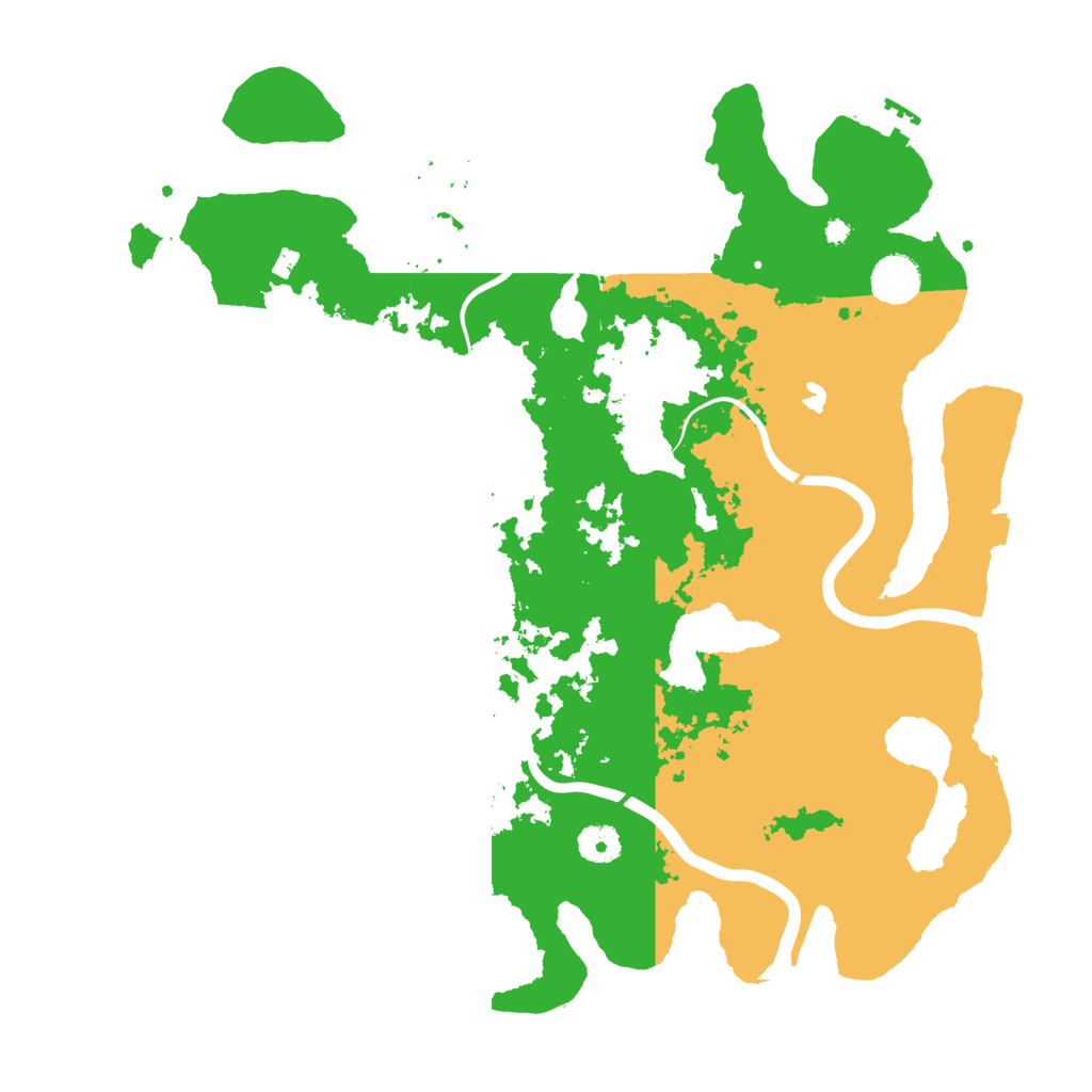 Biome Rust Map: Procedural Map, Size: 4000, Seed: 1910039276