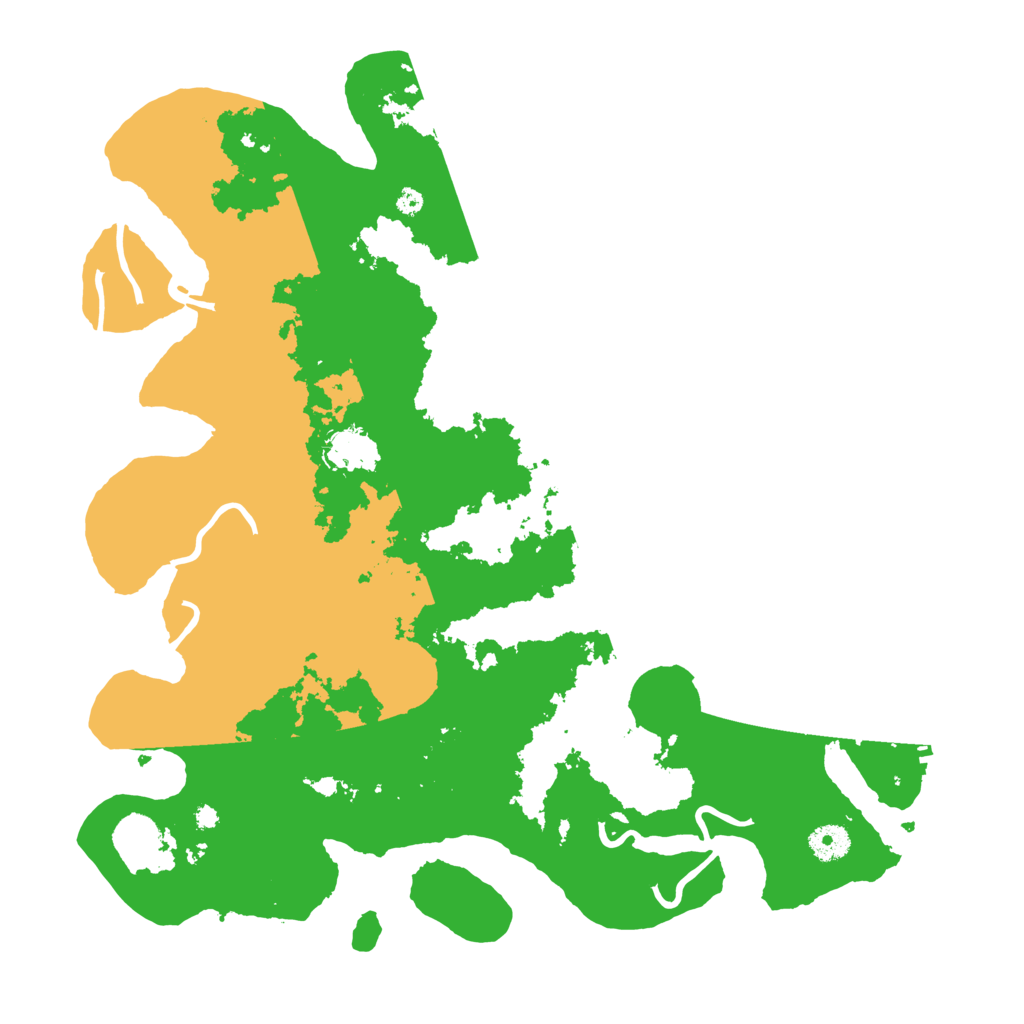 Biome Rust Map: Procedural Map, Size: 4000, Seed: 1305195845