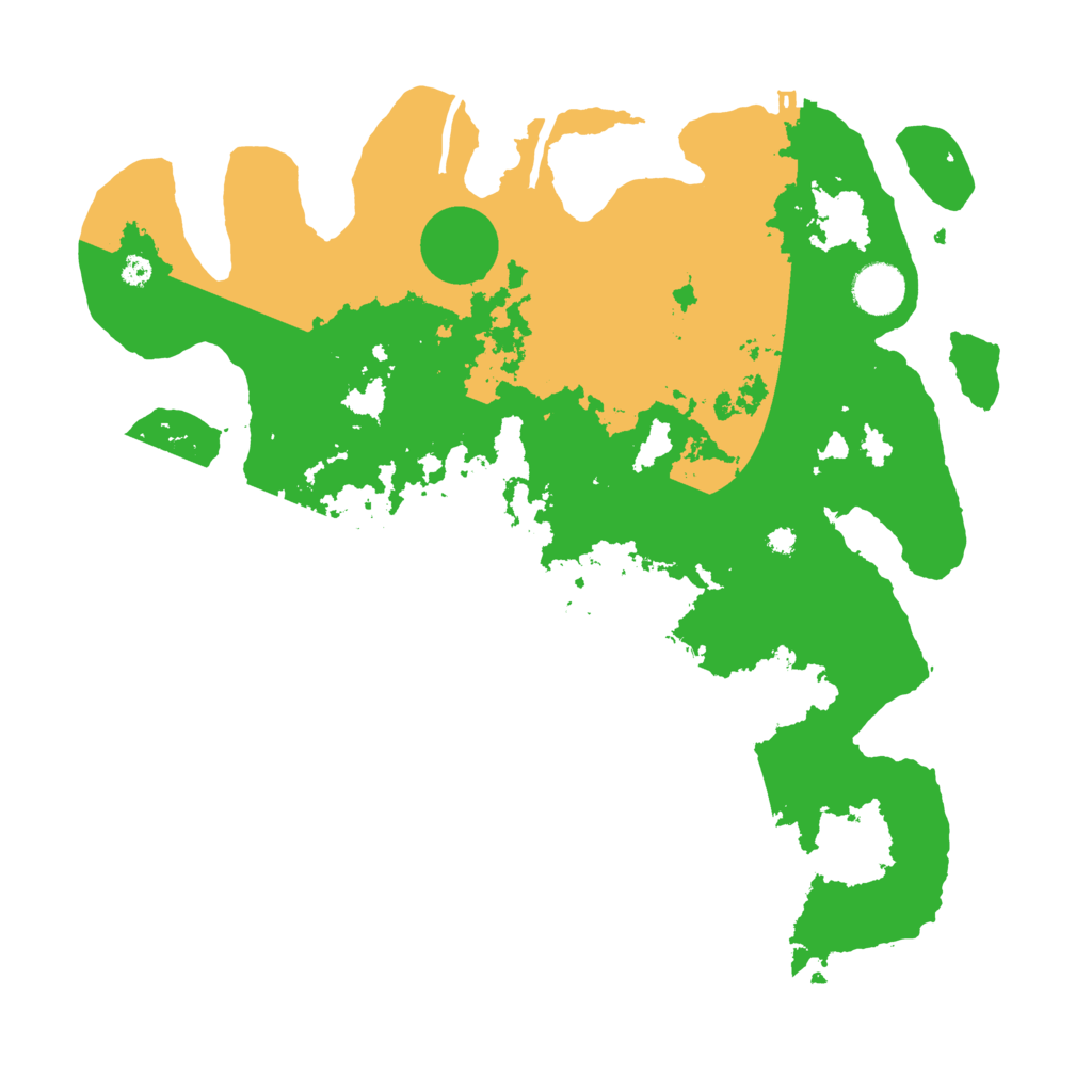 Biome Rust Map: Procedural Map, Size: 3700, Seed: 1261119648