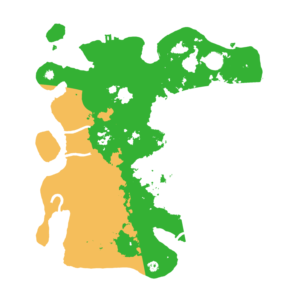 Biome Rust Map: Procedural Map, Size: 3001, Seed: 826884281
