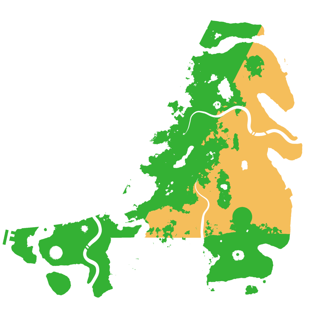 Biome Rust Map: Procedural Map, Size: 4250, Seed: 1847715575
