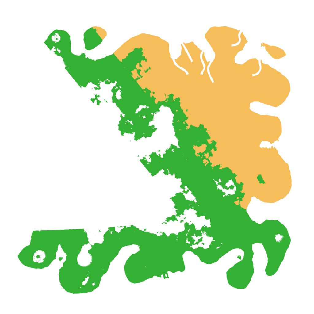 Biome Rust Map: Procedural Map, Size: 3750, Seed: 1374115241