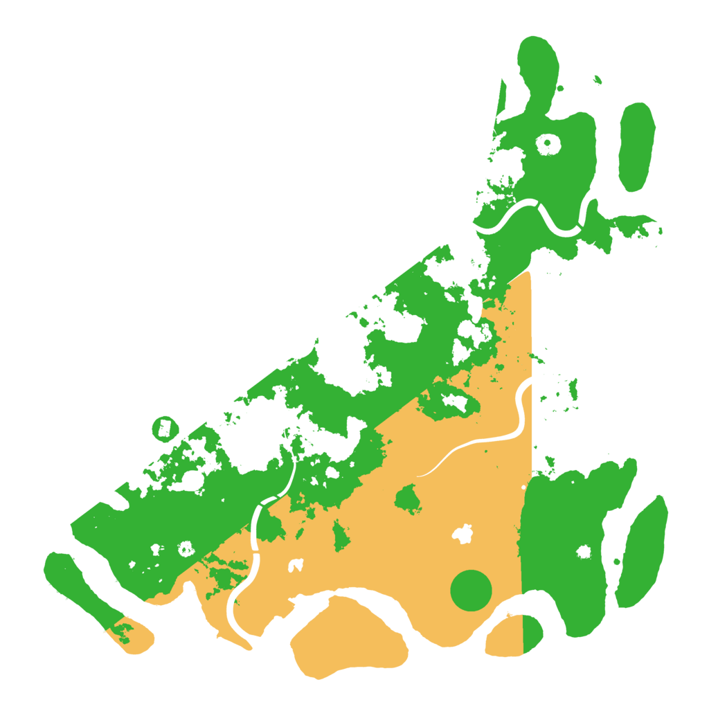 Biome Rust Map: Procedural Map, Size: 4500, Seed: 331188033