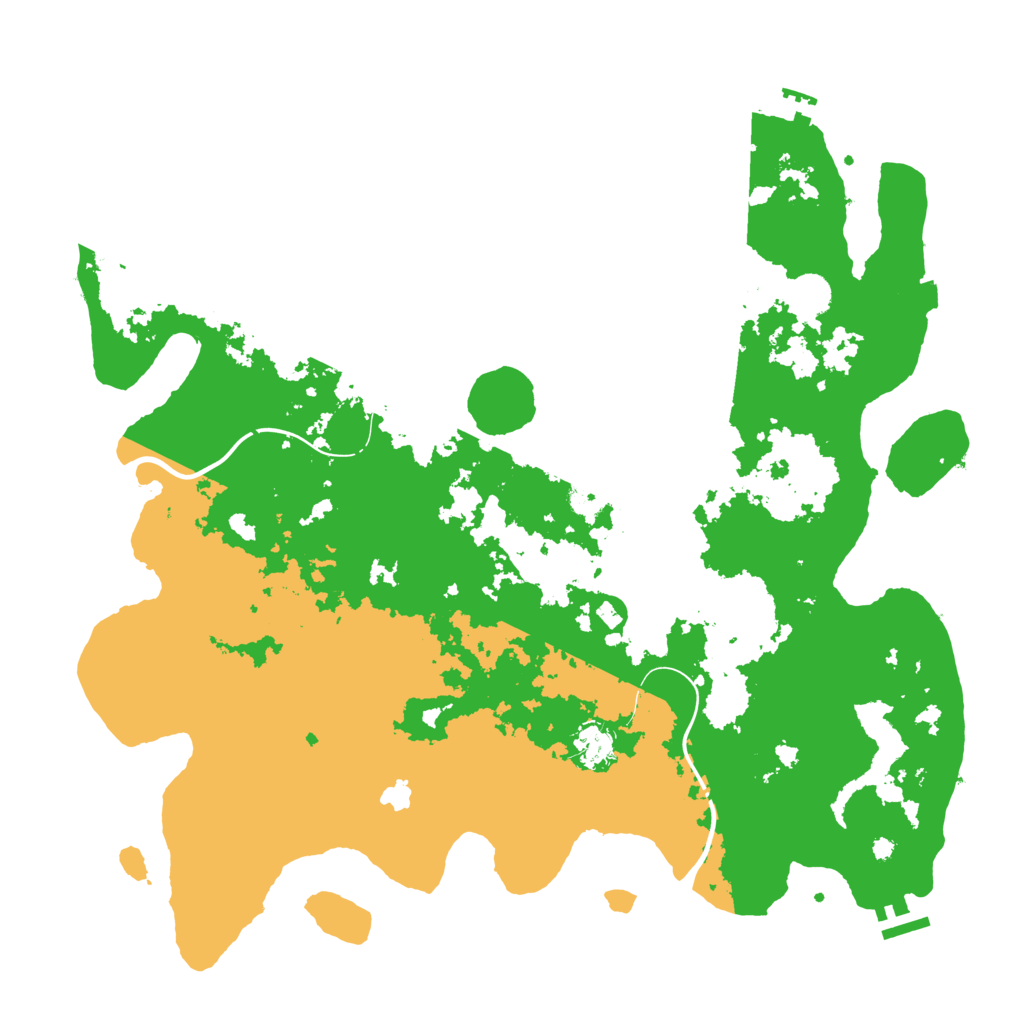 Biome Rust Map: Procedural Map, Size: 4250, Seed: 1077877422