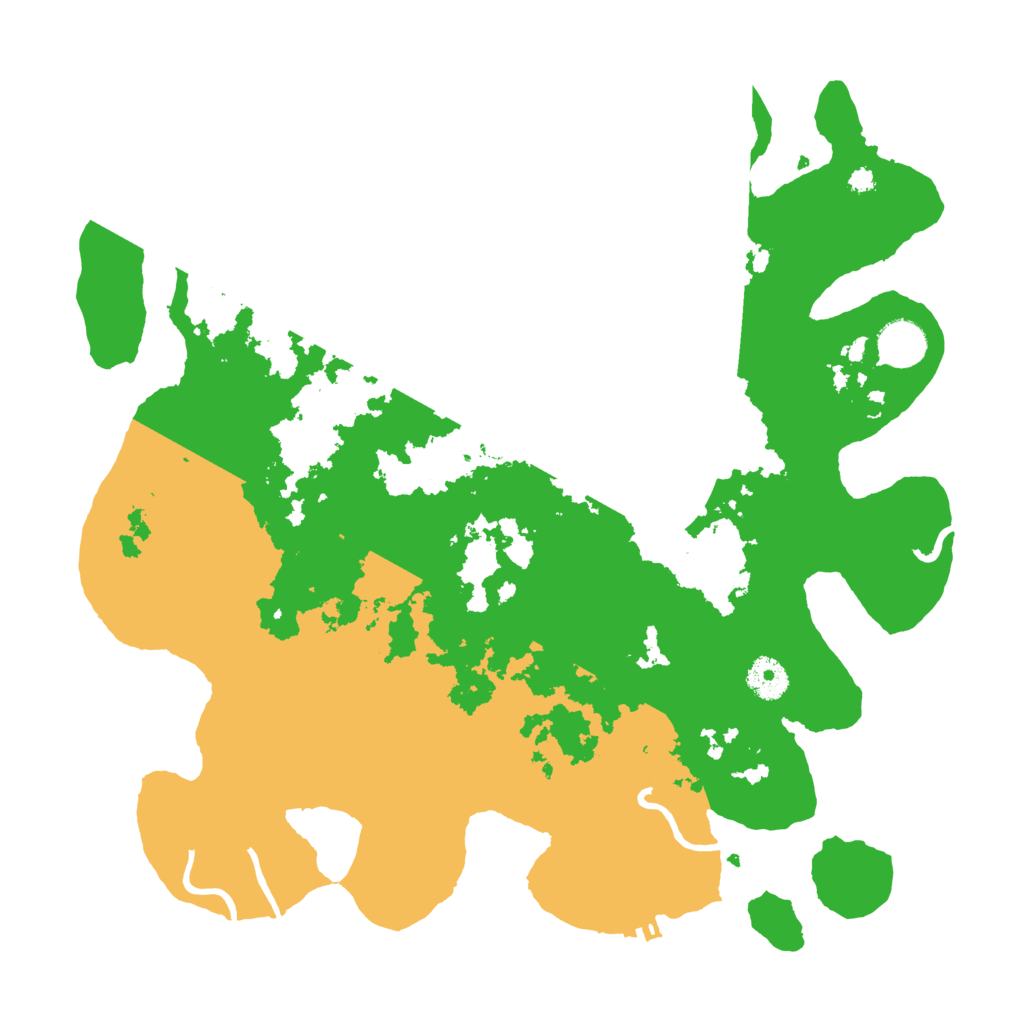 Biome Rust Map: Procedural Map, Size: 3750, Seed: 1866400332