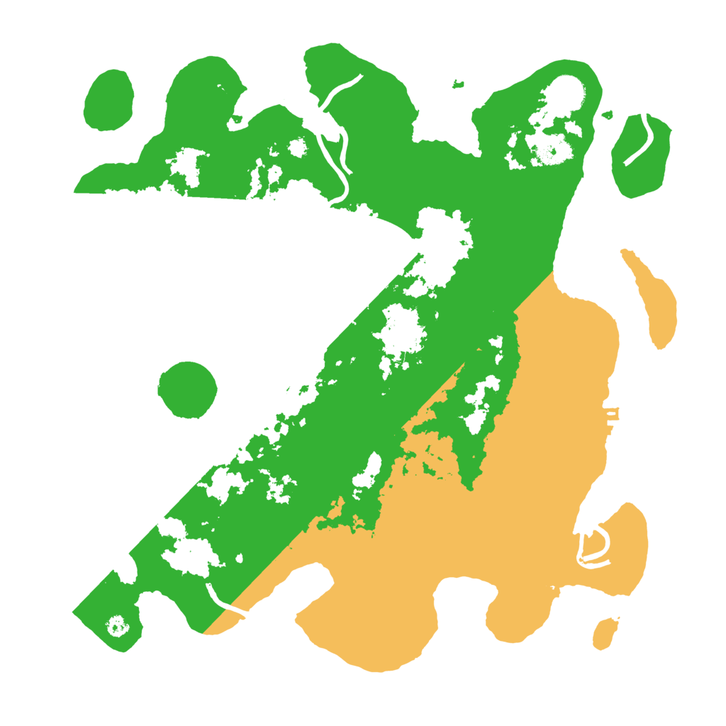 Biome Rust Map: Procedural Map, Size: 3500, Seed: 1280950176