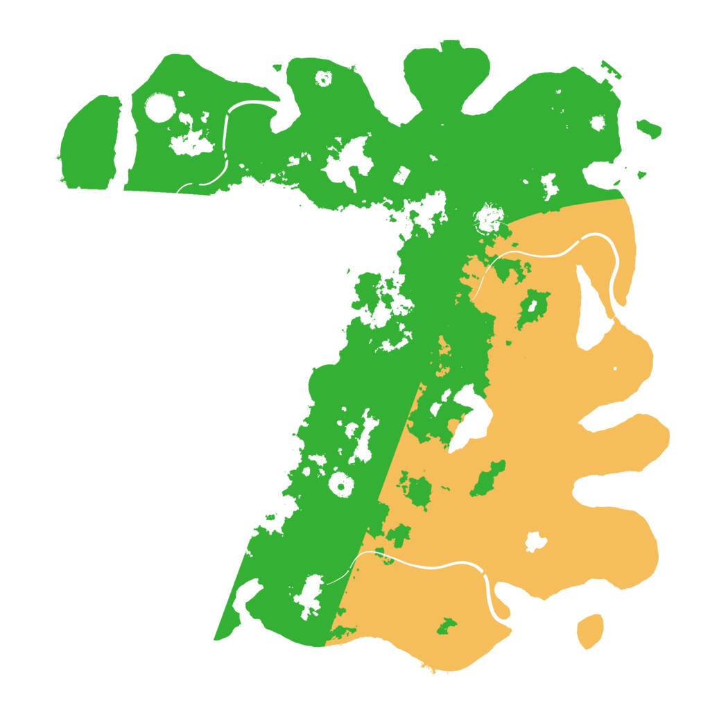 Biome Rust Map: Procedural Map, Size: 4300, Seed: 11223344