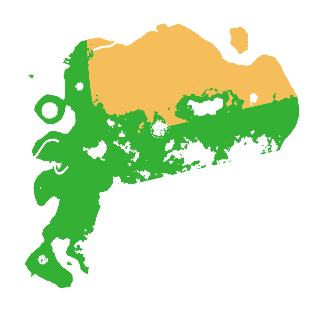 Biome Rust Map: Procedural Map, Size: 3500, Seed: 36252786