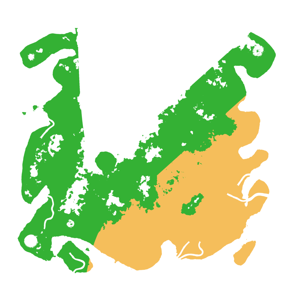 Biome Rust Map: Procedural Map, Size: 4000, Seed: 297935