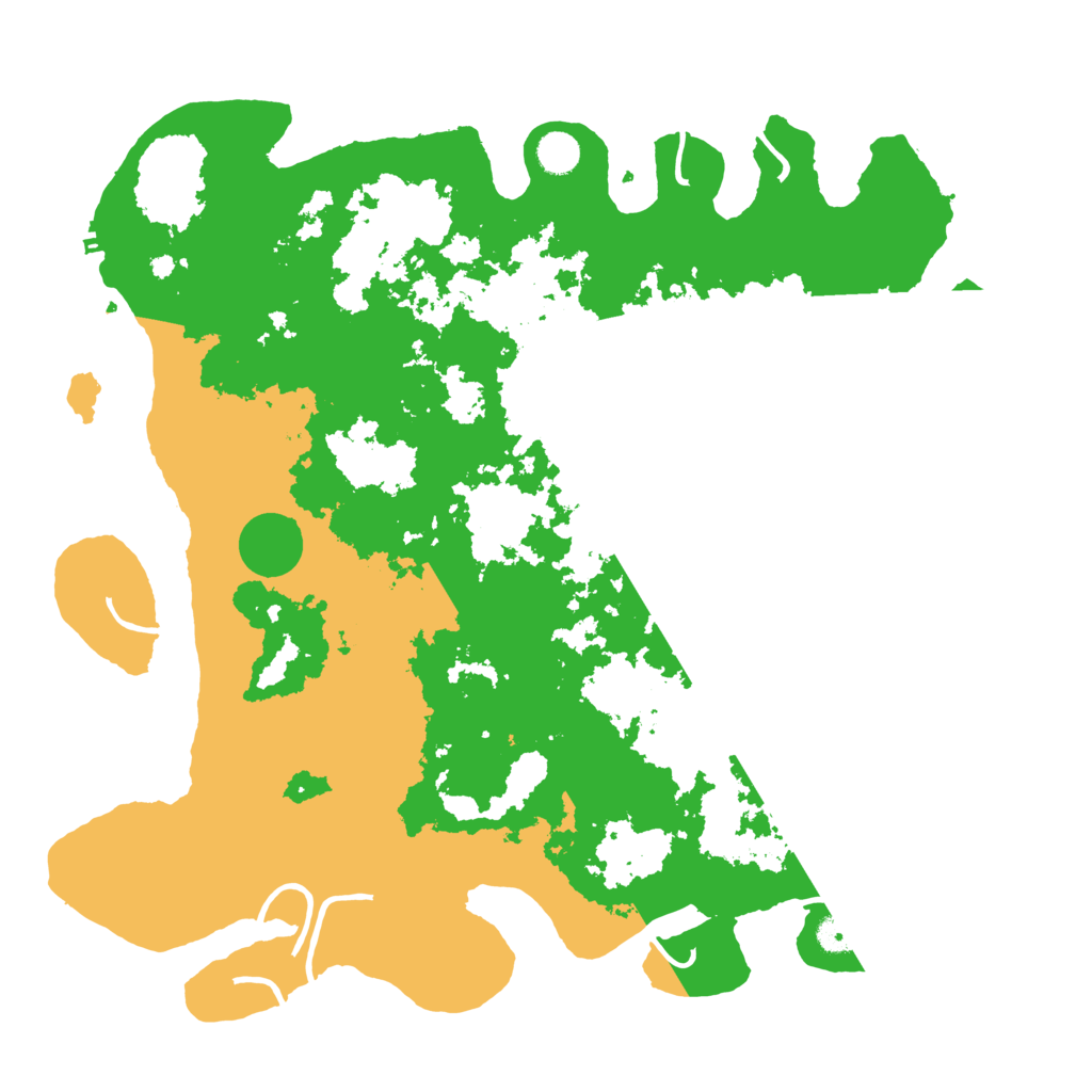 Biome Rust Map: Procedural Map, Size: 4500, Seed: 653874651