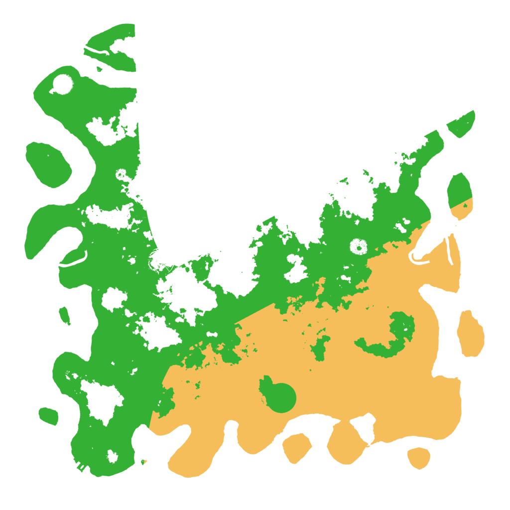Biome Rust Map: Procedural Map, Size: 4500, Seed: 60267