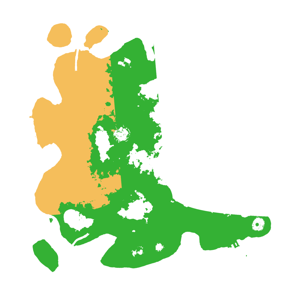 Biome Rust Map: Procedural Map, Size: 3500, Seed: 1041530079