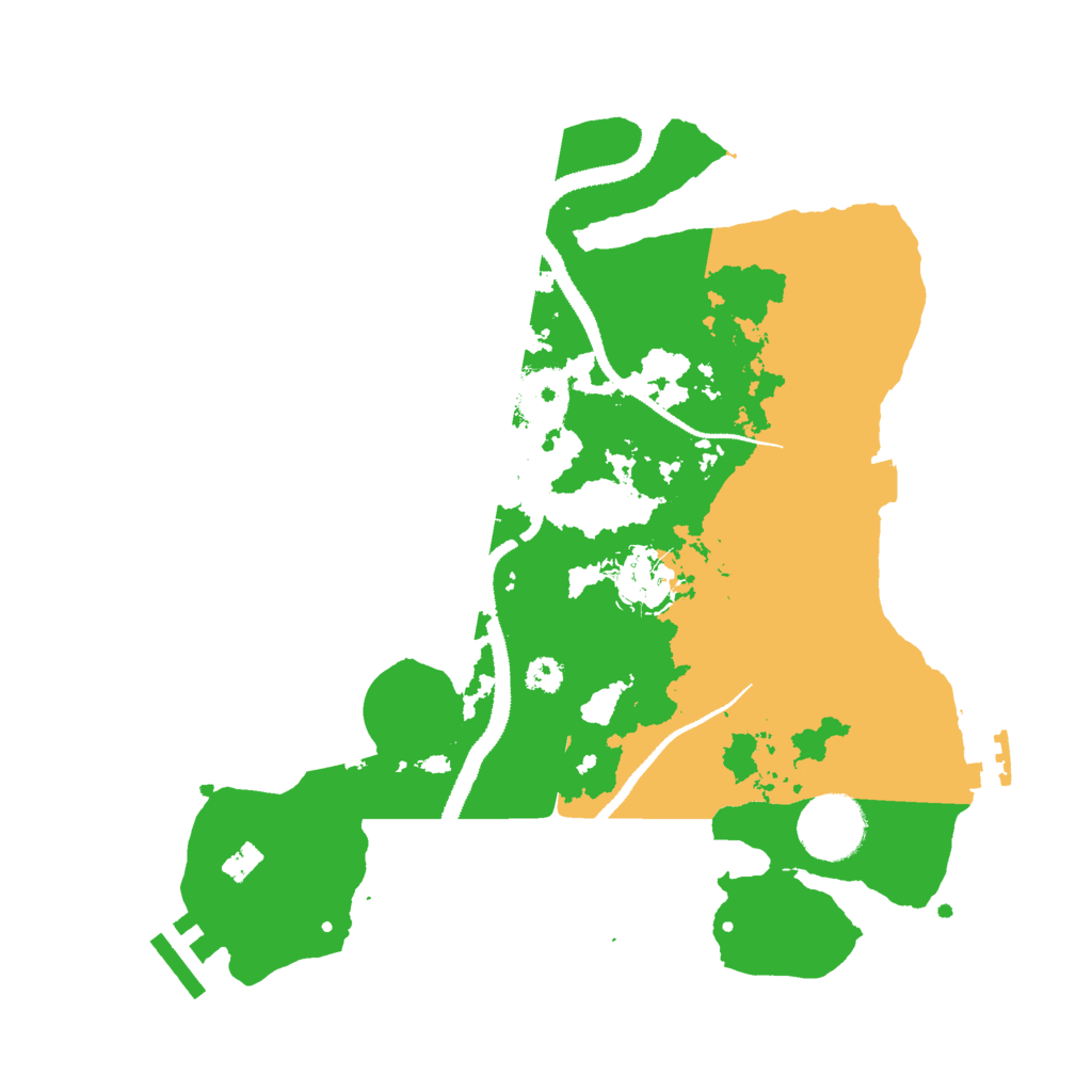 Biome Rust Map: Procedural Map, Size: 3000, Seed: 170000