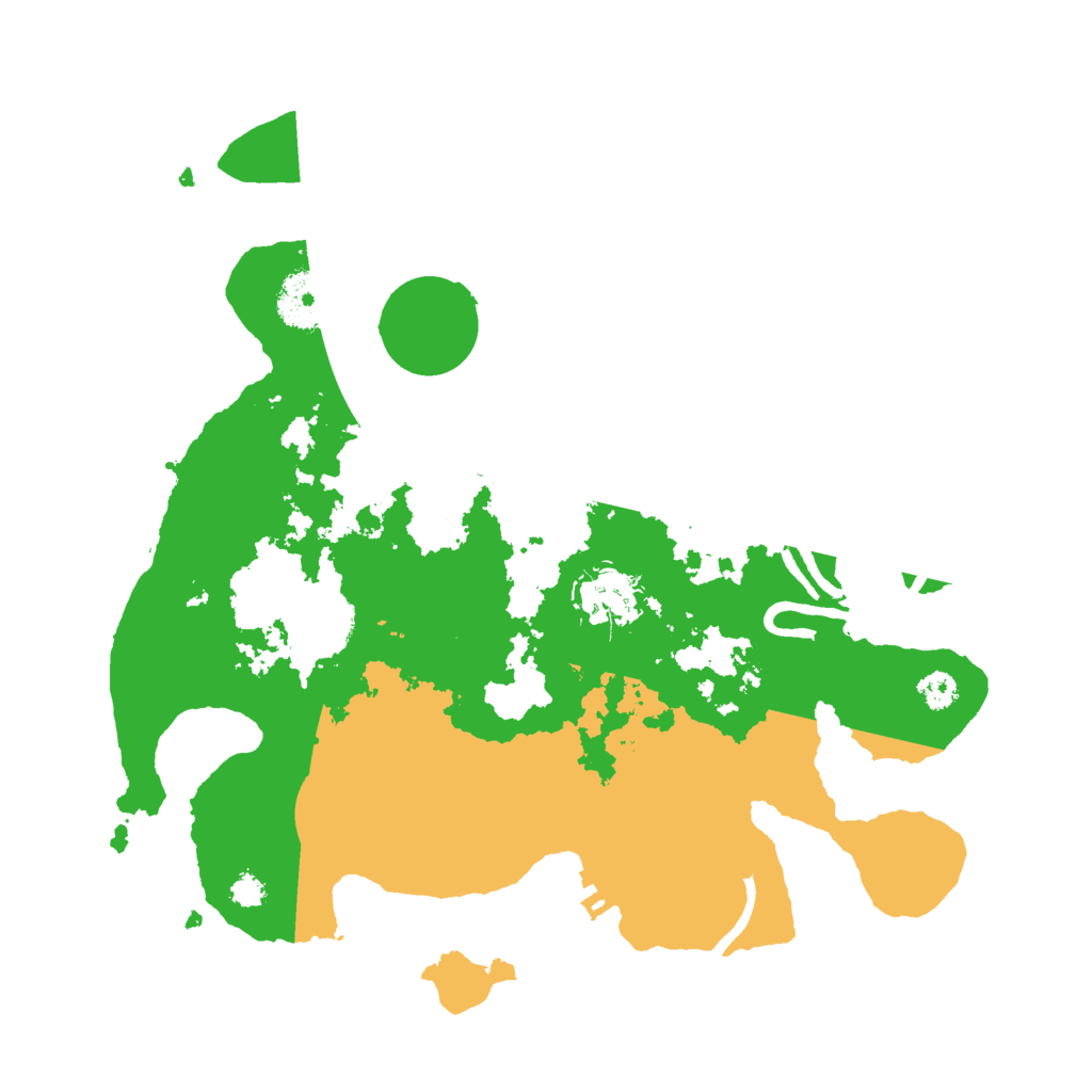 Biome Rust Map: Procedural Map, Size: 3000, Seed: 912342