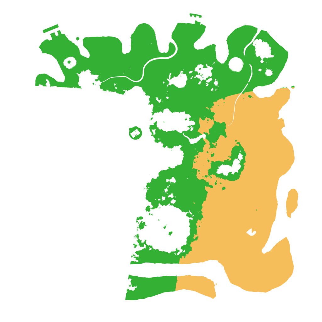 Biome Rust Map: Procedural Map, Size: 4000, Seed: 1381922561