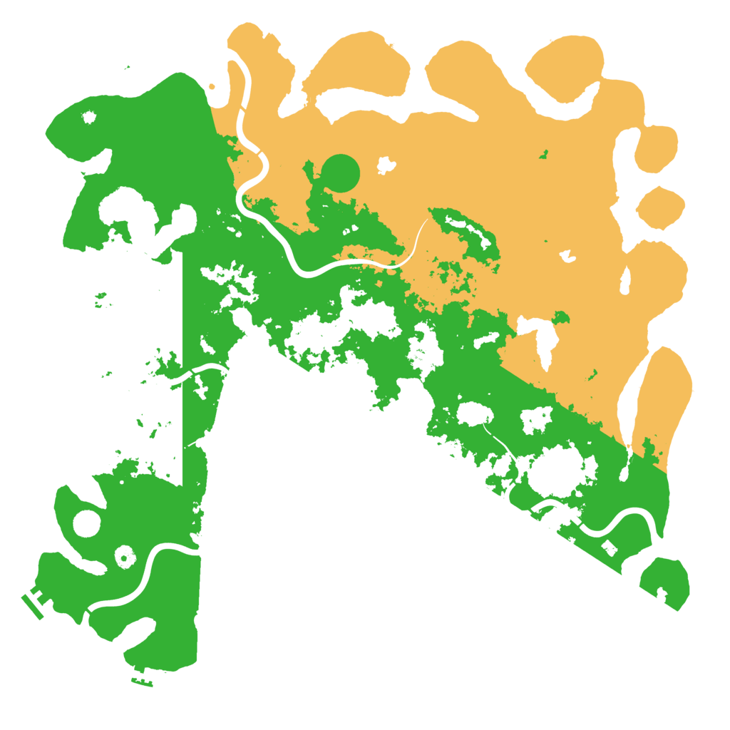 Biome Rust Map: Procedural Map, Size: 5000, Seed: 708650063