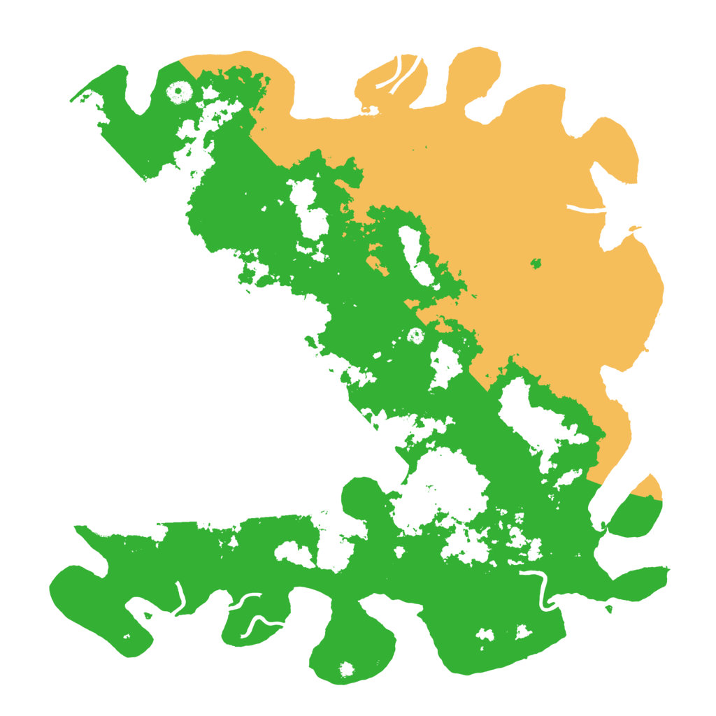 Biome Rust Map: Procedural Map, Size: 4500, Seed: 541014098