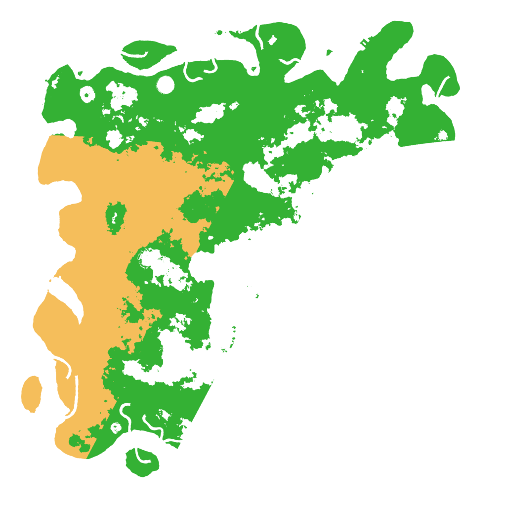 Biome Rust Map: Procedural Map, Size: 5000, Seed: 4200