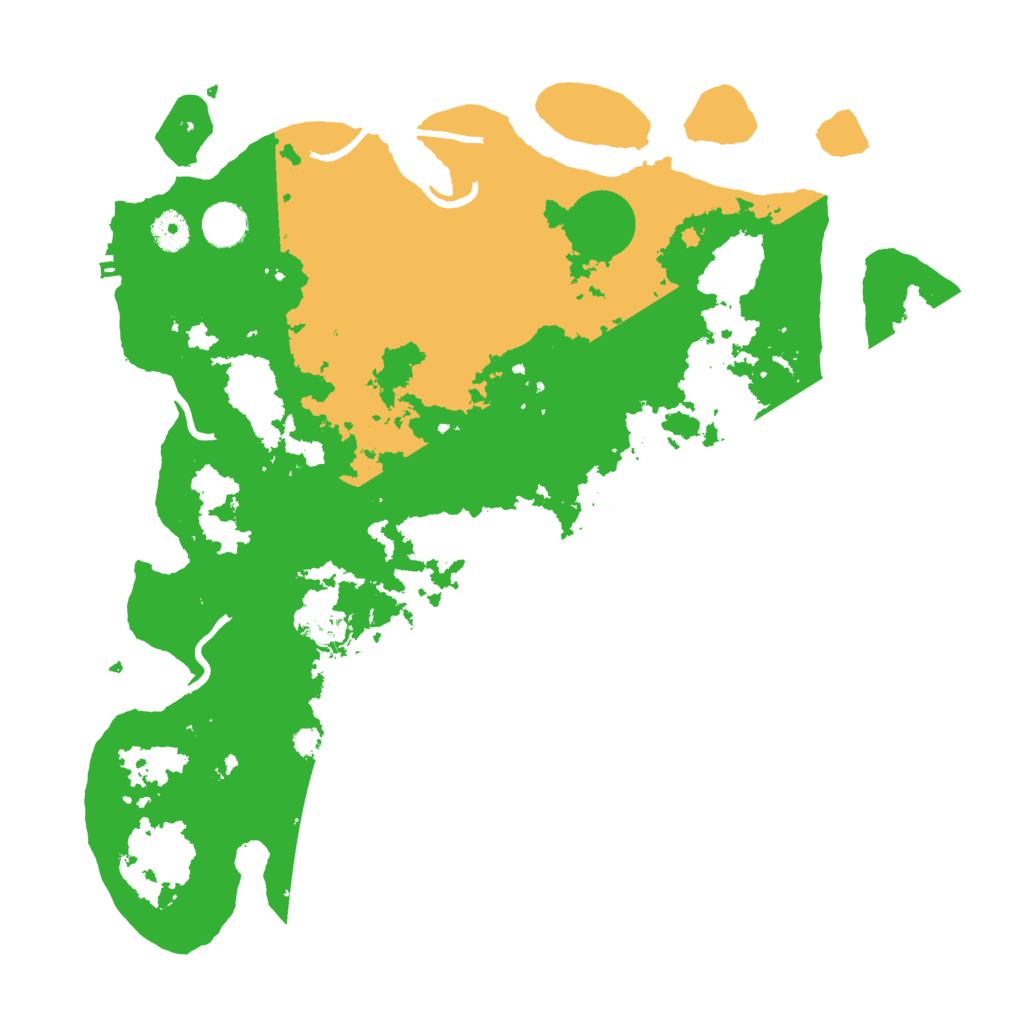 Biome Rust Map: Procedural Map, Size: 4000, Seed: 19970723
