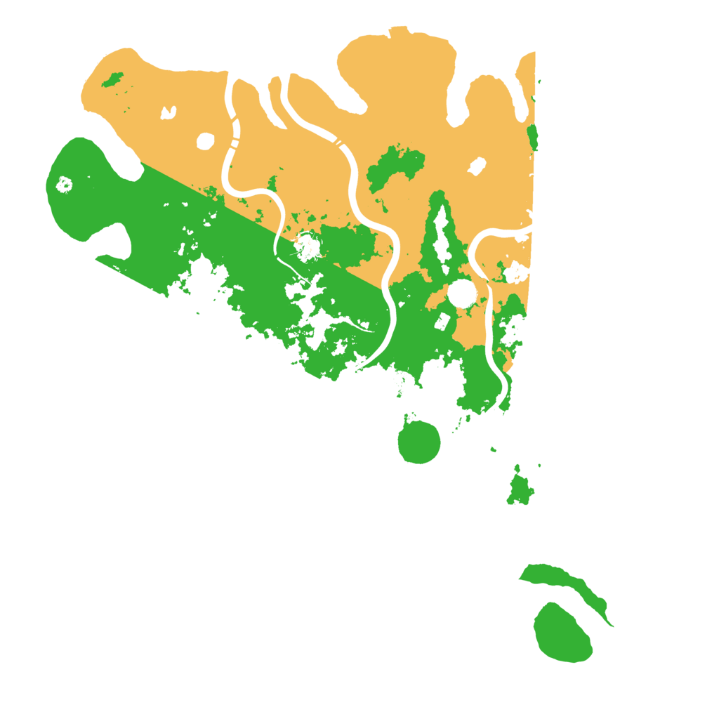 Biome Rust Map: Procedural Map, Size: 4500, Seed: 899766610