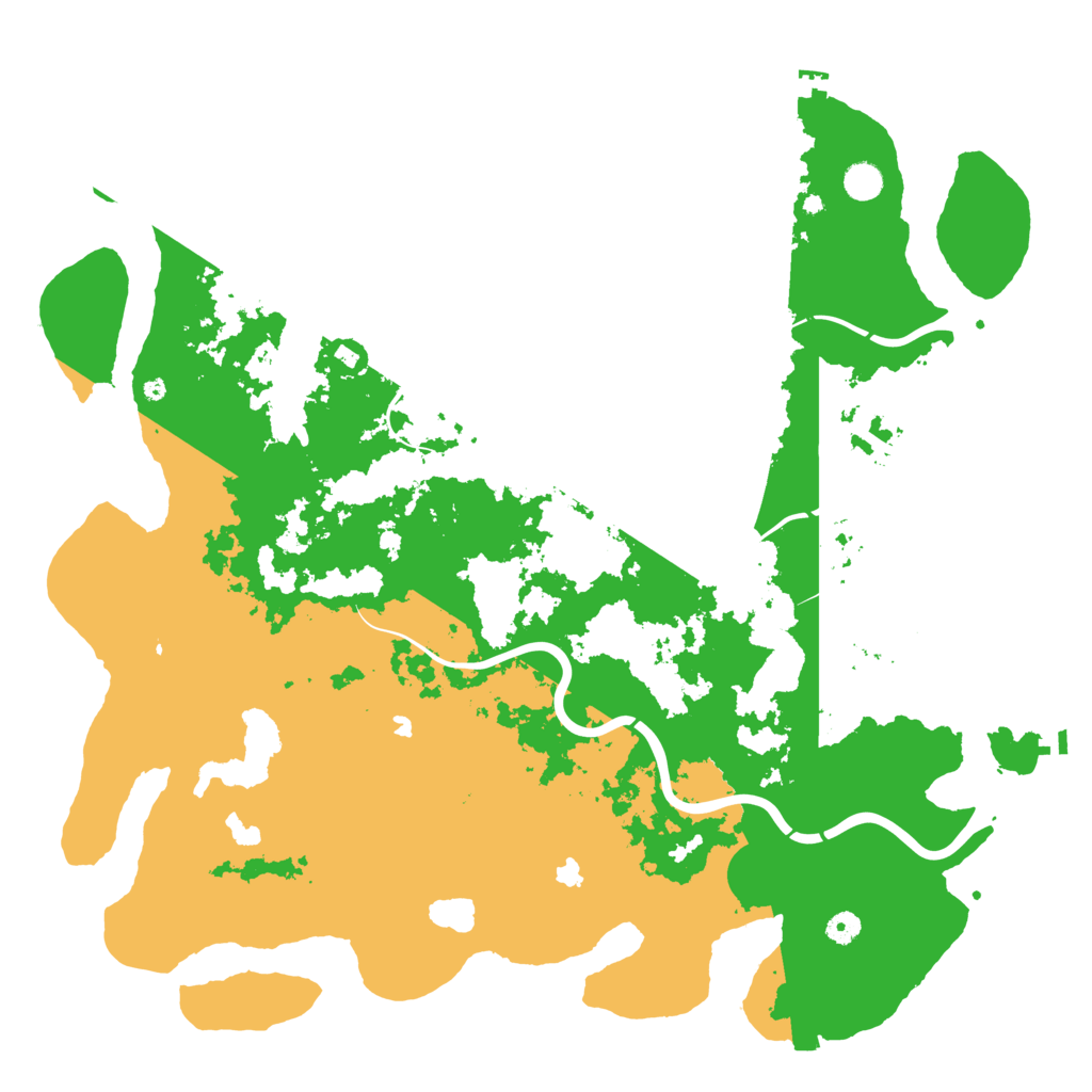 Biome Rust Map: Procedural Map, Size: 5000, Seed: 44395397