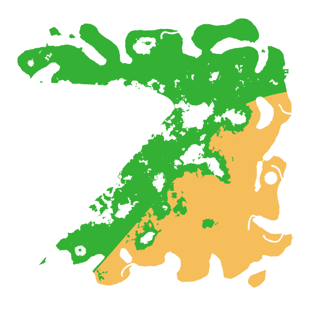 Biome Rust Map: Procedural Map, Size: 4300, Seed: 155