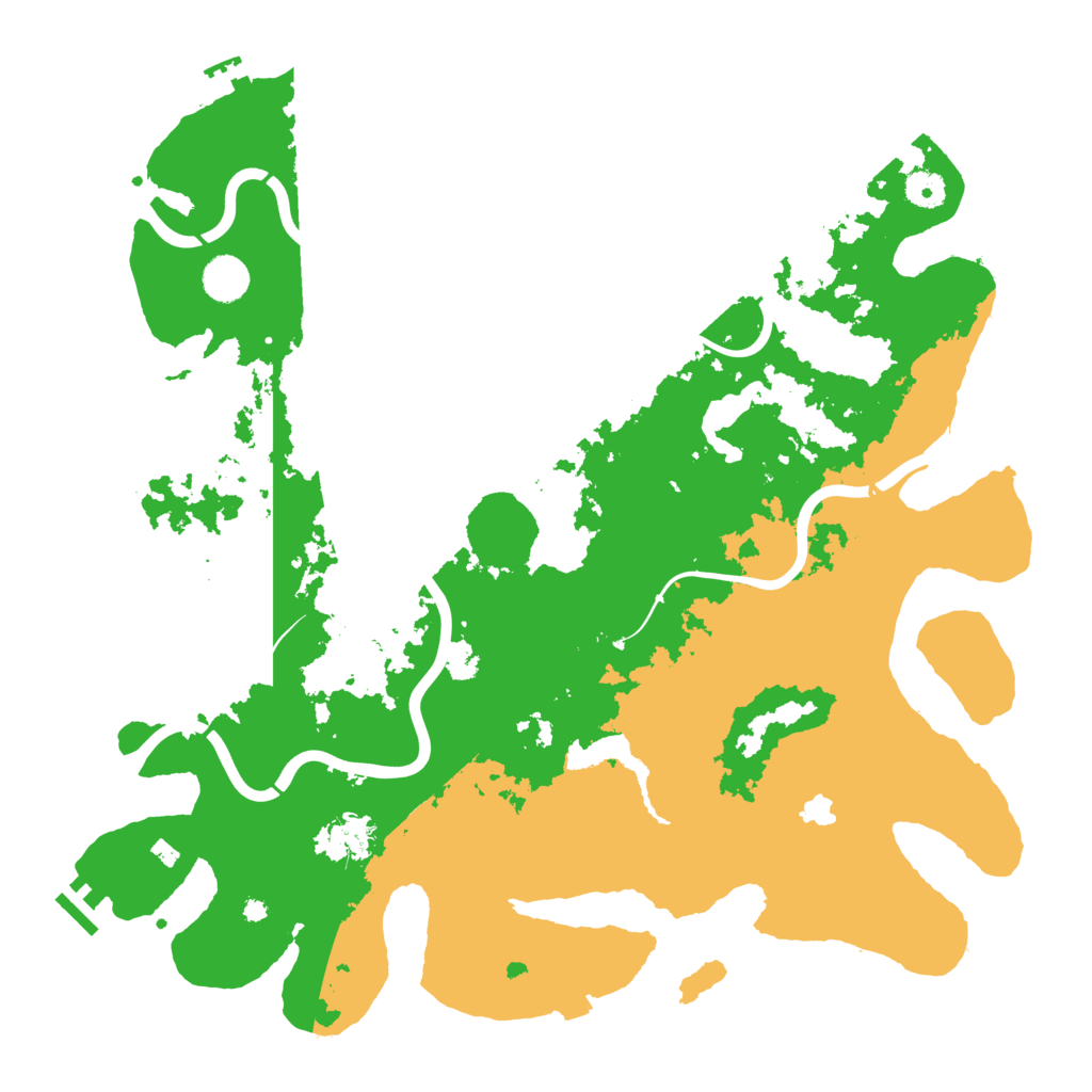 Biome Rust Map: Procedural Map, Size: 4250, Seed: 1188929392