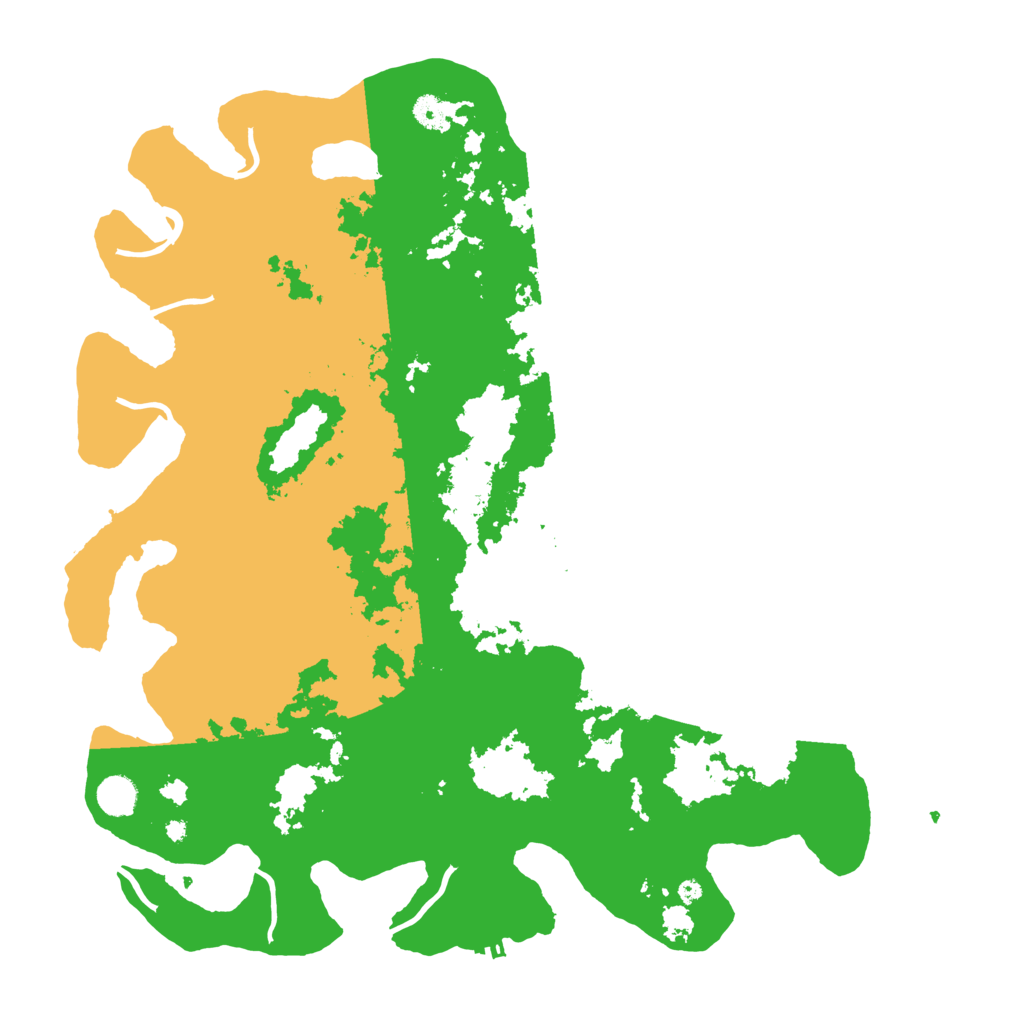 Biome Rust Map: Procedural Map, Size: 4500, Seed: 23482676