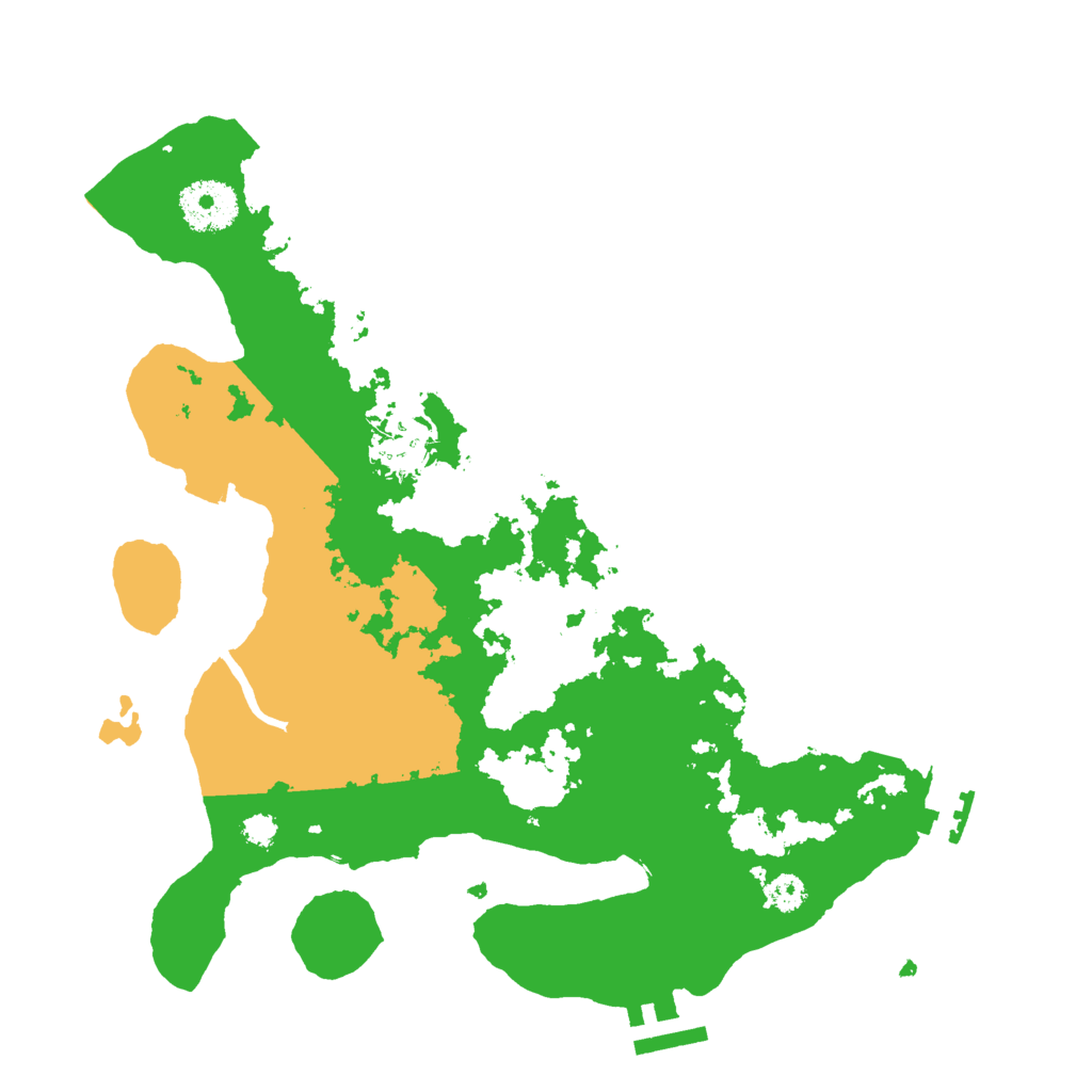 Biome Rust Map: Procedural Map, Size: 3000, Seed: 2102583990