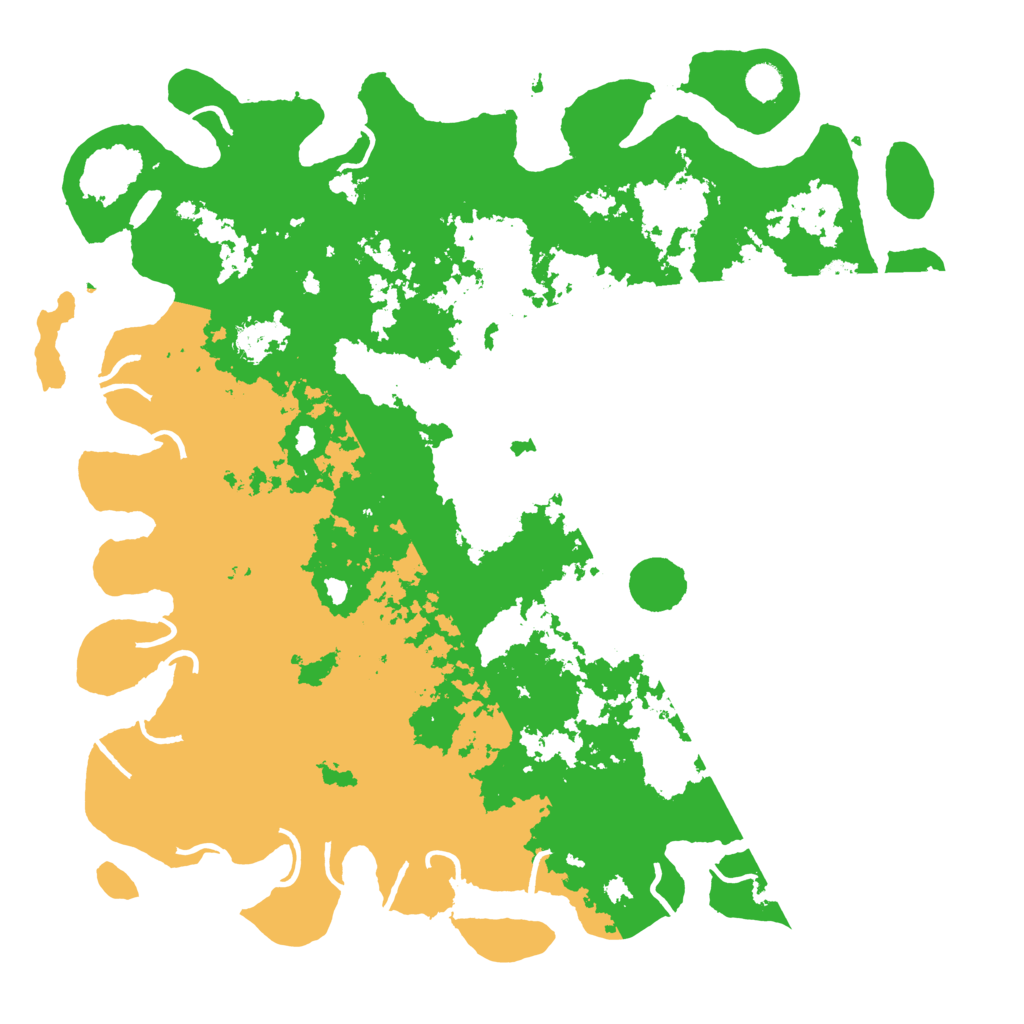 Biome Rust Map: Procedural Map, Size: 5000, Seed: 13151515