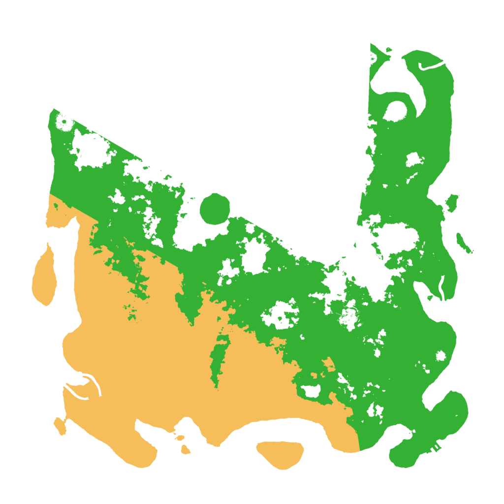 Biome Rust Map: Procedural Map, Size: 4500, Seed: 670484066
