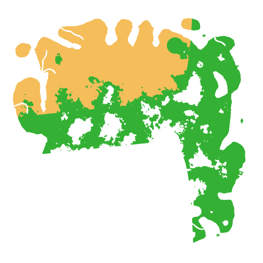 Biome Rust Map: Procedural Map, Size: 4250, Seed: 1895923964