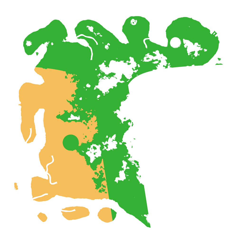 Biome Rust Map: Procedural Map, Size: 4000, Seed: 444173
