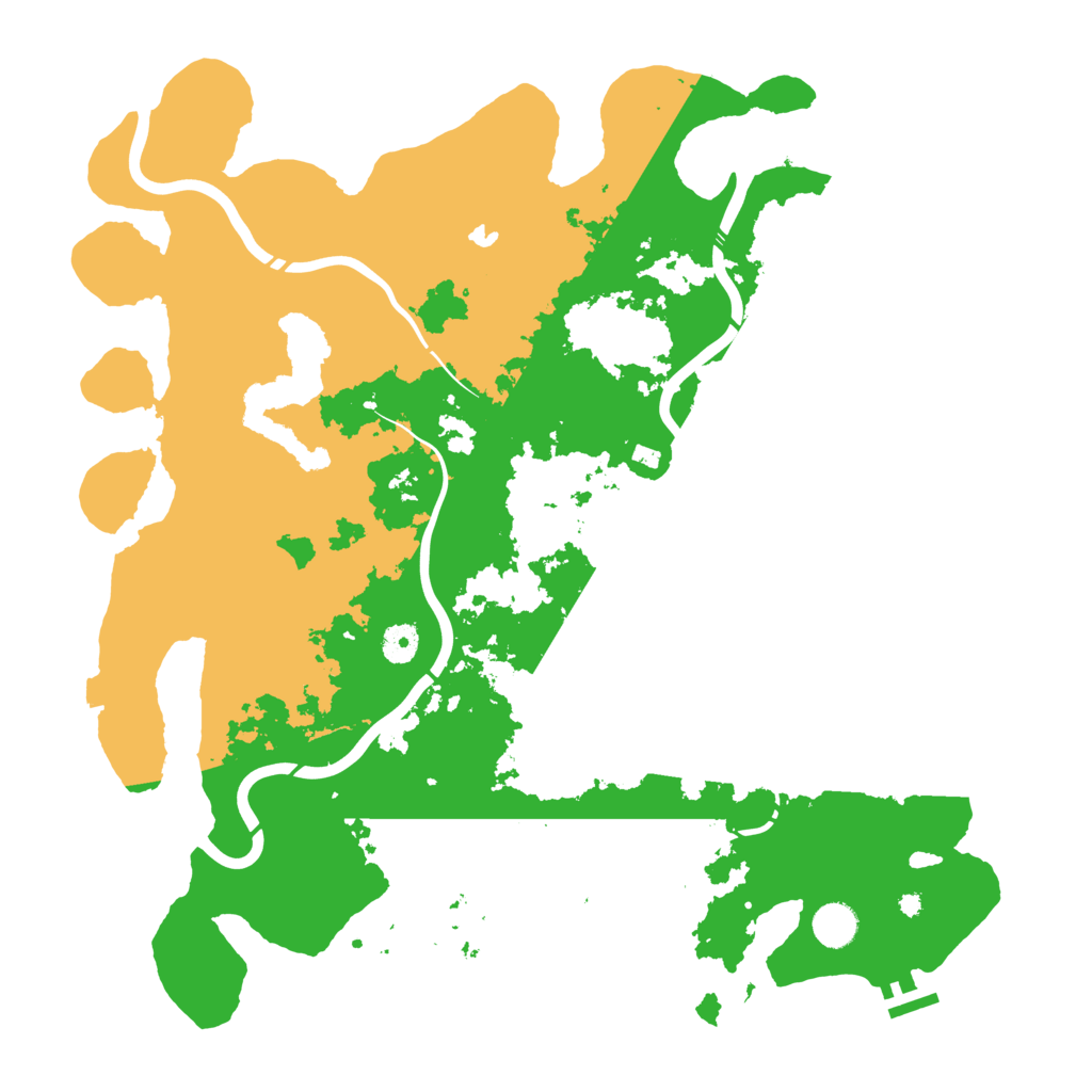 Biome Rust Map: Procedural Map, Size: 4300, Seed: 1875594817